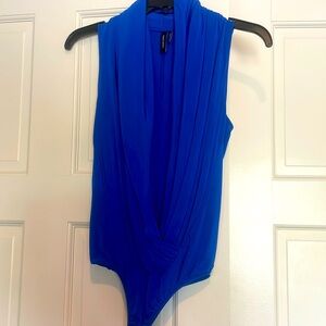 Marciano Royal Blue Bodysuit NWT